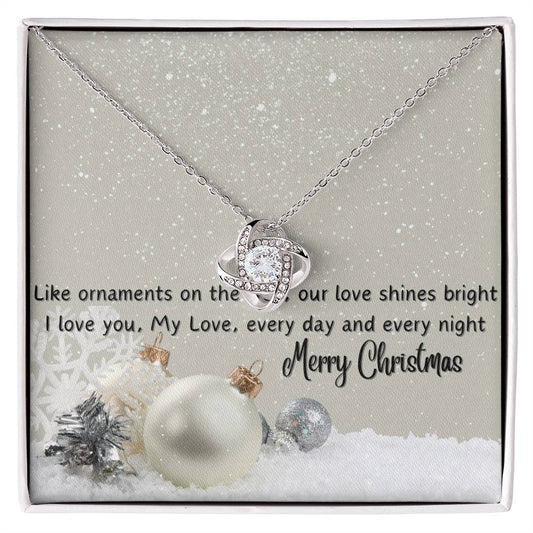 White Ornaments | Love shines bright